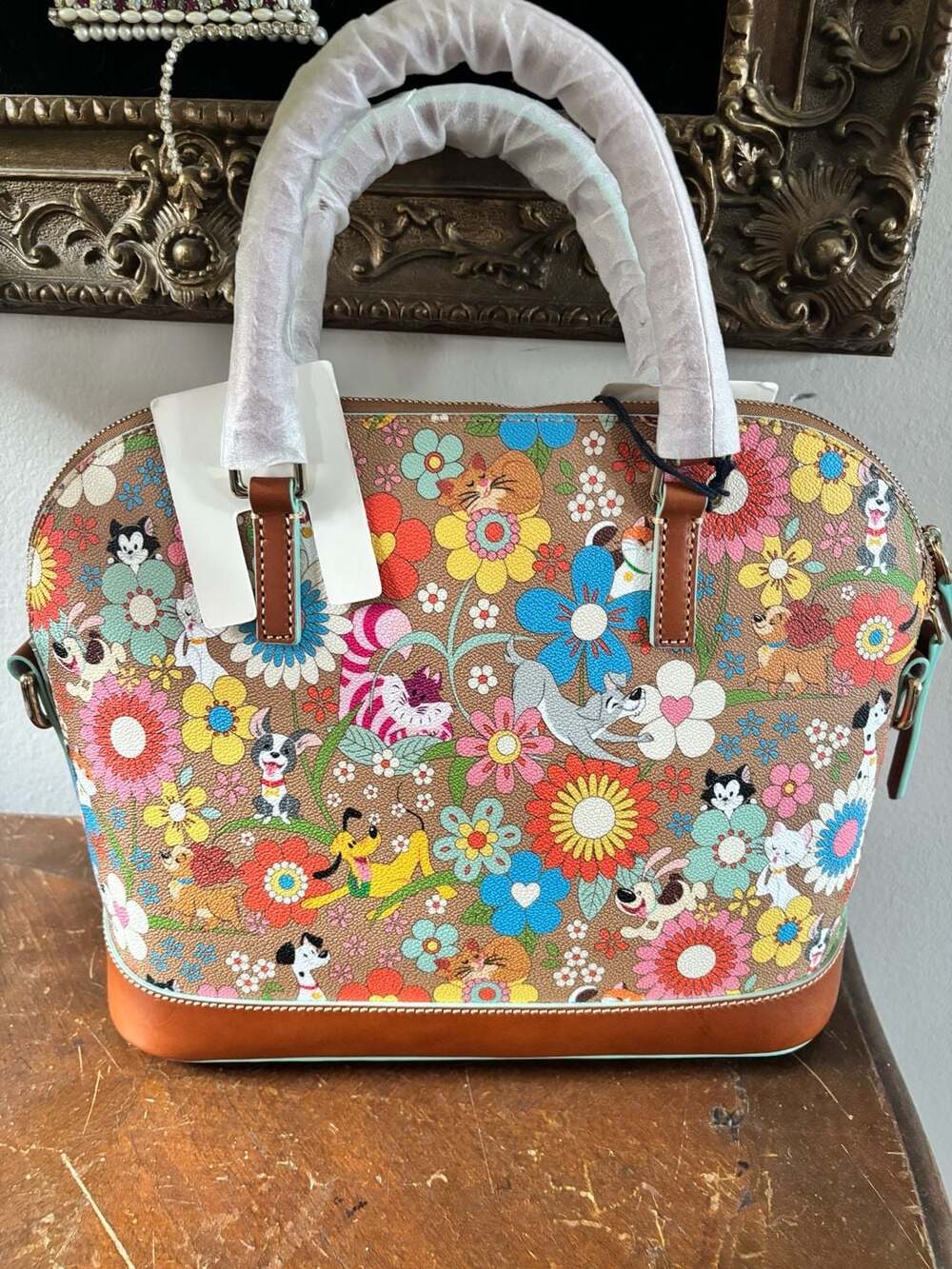 Dooney & Bourke Disney Pets Frolic Satchel Handbag NWT - Picture 6 of 14